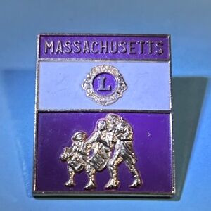 Massachusetts International Lions Club Pin